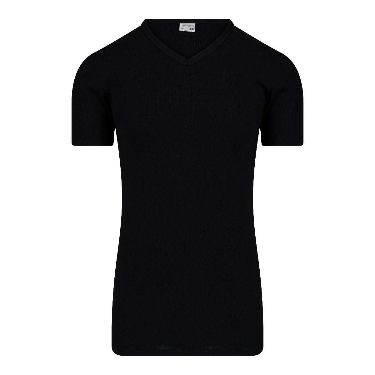 Beeren M3000 Heren T-shirt V-hals Extra Lang Zwart XL